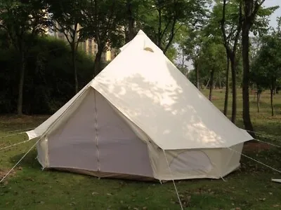 $729 • Buy 3M 4M 5M 6M Oxford Bell Tent Glamping Waterproof Camping Teepee Tipi Tent