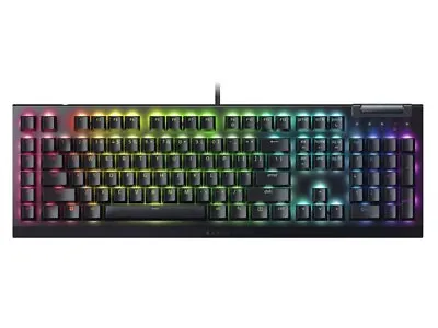 Razer Blackwidow V4 X Mechanical Gaming Keyboard - Linear Yellow Switches • $219