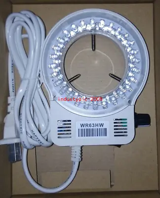 LED Ring Light Illuminator WR63HW Adjustable For Meiji EMZ Stereo Microscope • $18.35