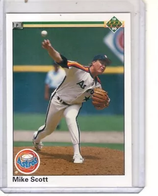 1990 Upper Deck #125 Mike Scott Houston Astros Baseball Card  • $1.69