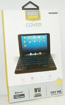 $18.99 • Buy Zagg Keys IPad 1 Mini BLACK Full Keys Bluetooth 7  Keyboard Case Stand Cover Yo