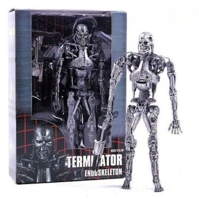 The Terminator Endoskeleton T800 Action Figure Collectible Model Ornament Gift • $71.82