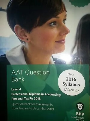 AAT Personal Tax FA2018: Question Bank Book • £8