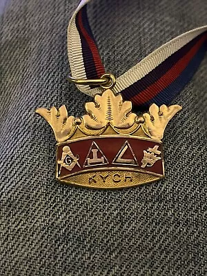 Vintage Masonic KYCH Pendent  Gold Filled • $15