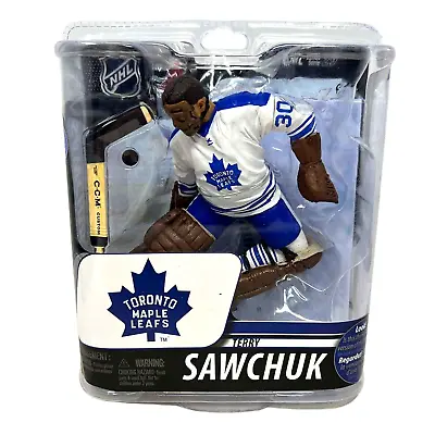 McFarlane NHL Terry Sawchuk Toronto Maple Leafs Series 29 Figure • $65.84