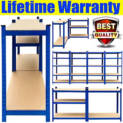 New! Heavy Duty Shelf Garage Steel Metal Storage 5 Level Adjustable Shelves Rack • $57.47