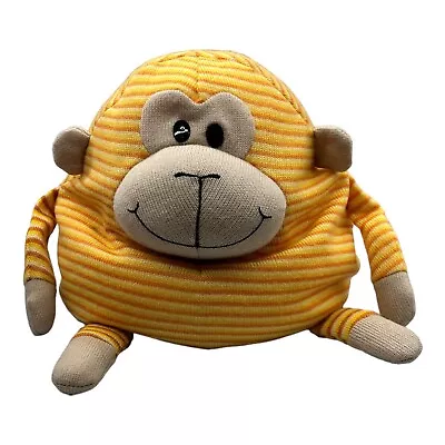 Mushable Pot Bellies Monkey Orange Yellow Stripe Sock Belly Kohls Stuffed Animal • $29.99