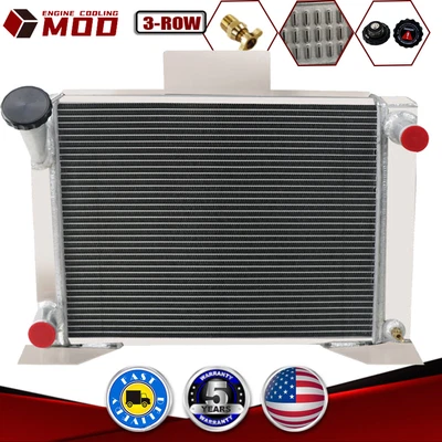 $169 • Buy 3-row Core Cooling Radiator For 1982-1994 Ford Ranger Stx Xlt Xl Pickup Gm V8
