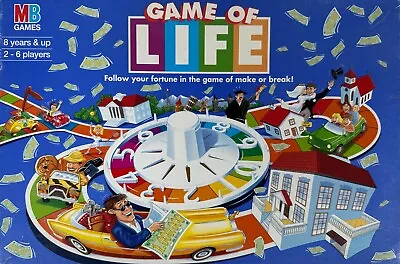 THE GAME OF LIFE Board Game By MB Games 1997 Vintage (8yrs+) ~ Complete • £16.95