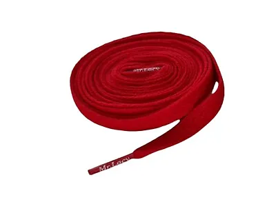 Mr Lacy Flattie Red Laces 130cm / 10mm / 5 - 6 Rows • £5.26