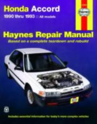 Honda Accord [90-93] Haynes Repair Manual • $16.59
