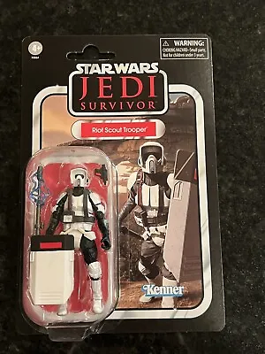 Riot Scout Trooper Jedi Survivor - VC255 - Star Wars Vintage Collection Mint C9+ • $19.99