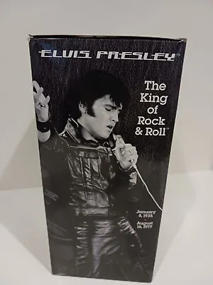 Elvis Pressley Limited Edition Bobble Head 1968 Comeback Tour New In Box • $29.95