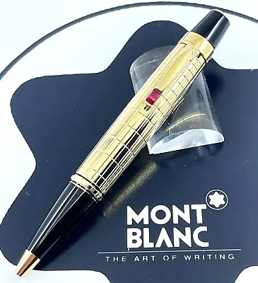 Montblanc Boheme Gold Plated With Rouge Ruby Ballpoint Pen. RARE! • $880