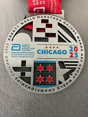 2023 Chicago Marathon WANDA Medal ABBOTT WORLD MARATHON MAJOR • $25