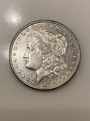 1878 S Morgan Silver Dollar . Looks Semi Pl. • $65