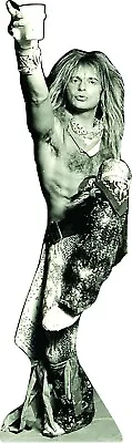 David Lee Roth- Black&White Image - 80  Tall Life Size Cardboard Cutout Standee • $43.95