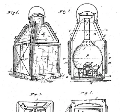 $11.17 • Buy Vintage Tubular Lantern, Lamp Burner... Dietz Co., Ham A. O. - Documents 1859+