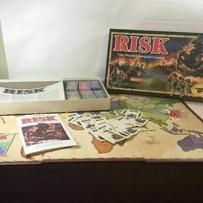 RISK THE WORLD CONQUEST 1993 Board Game • $27