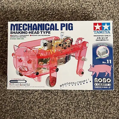 Boxed Tamiya Unassembled Model Kit Mechanical Pig Shaking Head Type Robo Craft • £17.99