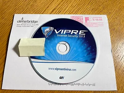 VIPRE Antivirus Internet Security 2013 Install CD • $12.99