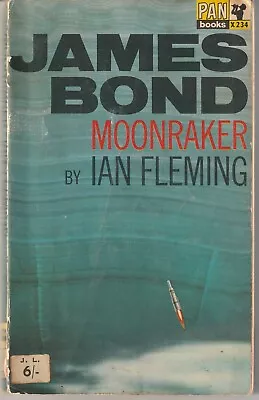 James Bond Novel: Ian Fleming  Moonraker  Pan  1964 • $19.95