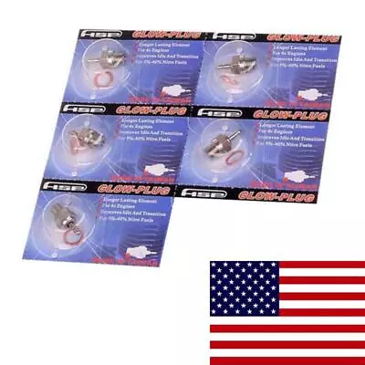 5pcs HSP 70117 Super Spark Glow Plug No.3 N3 Hot For RC Nitro Engines Car Truck • $19.99