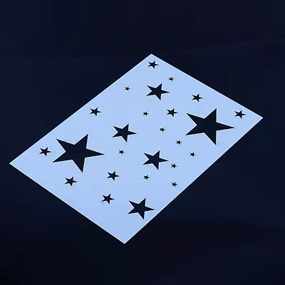 Stars Stencil Star Sky Mylar Sheet Painting Wall Art Craft Airbrush 190 Micron • £3.49