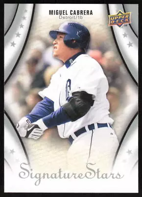 2009 Upper Deck Signature Stars  #79 Miguel Cabrera • $1.47