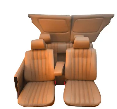 Seat Covers For Mercedes Benz W123 Saloon 3.Serie Dattel • $928.91