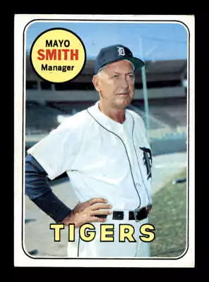 1969 Topps #40 Mayo Smith MG EX/EX+ X3049463 • $1.50