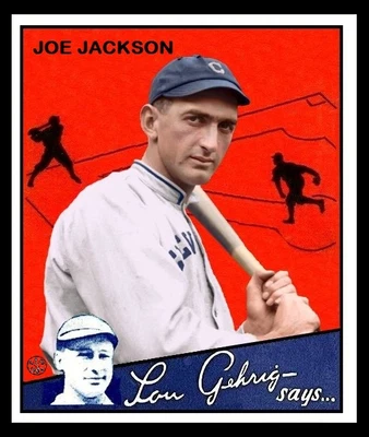 $0.99 • Buy 1934 Goudey Joe Jackson Card Personally Made  Mt