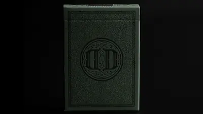 Smoke & Mirrors Anniversary Edition: Green Playing Cards By Dan & Dave • $18