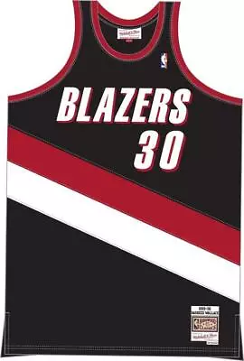 Rasheed Wallace Portland Trailblazers NBA 1999 Black Throwback Swingman Jersey • $35.99