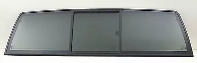 $267.24 • Buy Fits Dodge Ram 09-18 1500 10-23 2500-5500 Back Manual Slider Glass Flush Fit