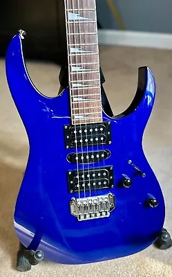 Ibanez GRG170DX GIO Blue Electric Guitar HSH Pickups Budget Ibanez RG • $130