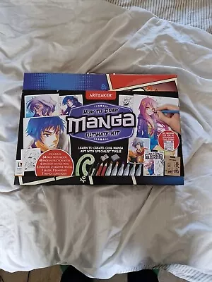 How To Draw Manga Ultimate Kit Anime Art Gift Arts And Crafts Set 48-page Book • £0.99