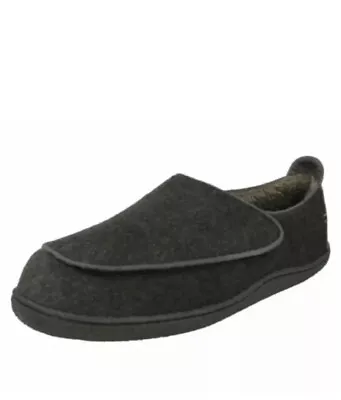 Clarks Relaxed  Charm Men's Charcoal Textile Slip On Slippers UK Size 11 G EU 46 • £27.99