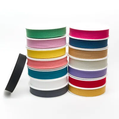 Basket Weave Cotton Webbing Belt Tape Strap Bag Making~25mm /30mm~Various Length • £2.99