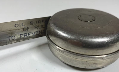 £39.95 • Buy John Rabone Sons 350 6’ Tape Measure Birmingham Pat. Retractable Steel Antique.