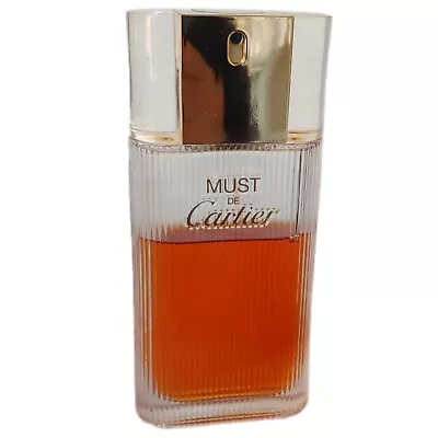 Must De Cartier Parfum EDT Perfume Pre-owned In 3.3oz Spray Bottle • $65.99