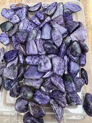 Charoite Tumblestone AAA+ : Unconditional Love : Transformation • £6.99