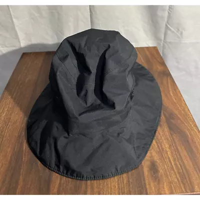 Zero Restriction Bucket Hat Mens Black Golf Goretex Waterproof Adjustable • $39.99