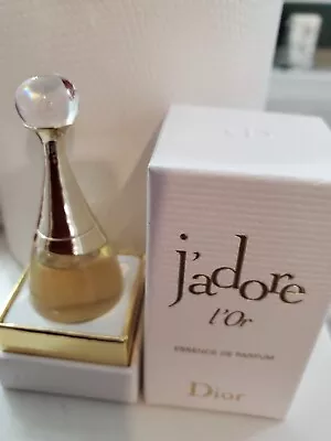 J'adore L'Or By Dior Essence De Parfum Mini 3.5mL New In Box • $25