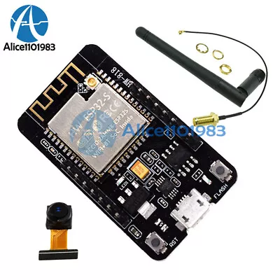 ESP32-CAM-Integrated CH340 OV2640 Camera WIFI Bluetooth Development Board • $7.91