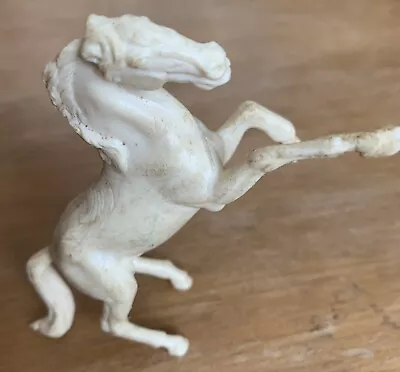 Vintage Stuart White Rearing Horse • $1