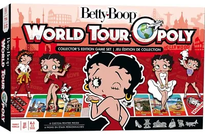 Betty Boop World Tour-Opoly Board Game (mpc) • £29.99