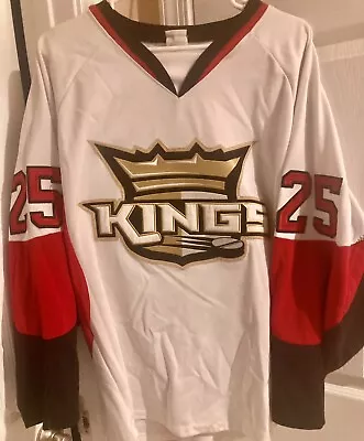 Athletic Knit Los Angeles Kings Tirendi #25 Jersey Sz Small Excellent Condition • $55