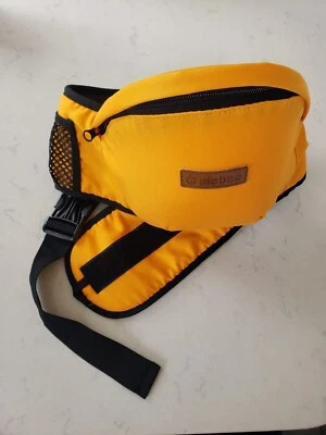 £12 • Buy Baby Hip Seat Carrier Waist Seat Baby Front Carrier Aiebao Orange Black 