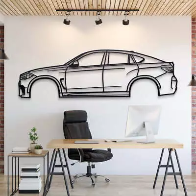 Wall Art Home Decor 3D Acrylic Metal Car Auto Poster USA 2015 X6 M F86 2nd Gen • $316.79